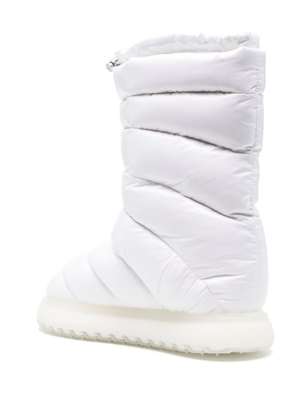 Moncler Gaia padded snow boots White