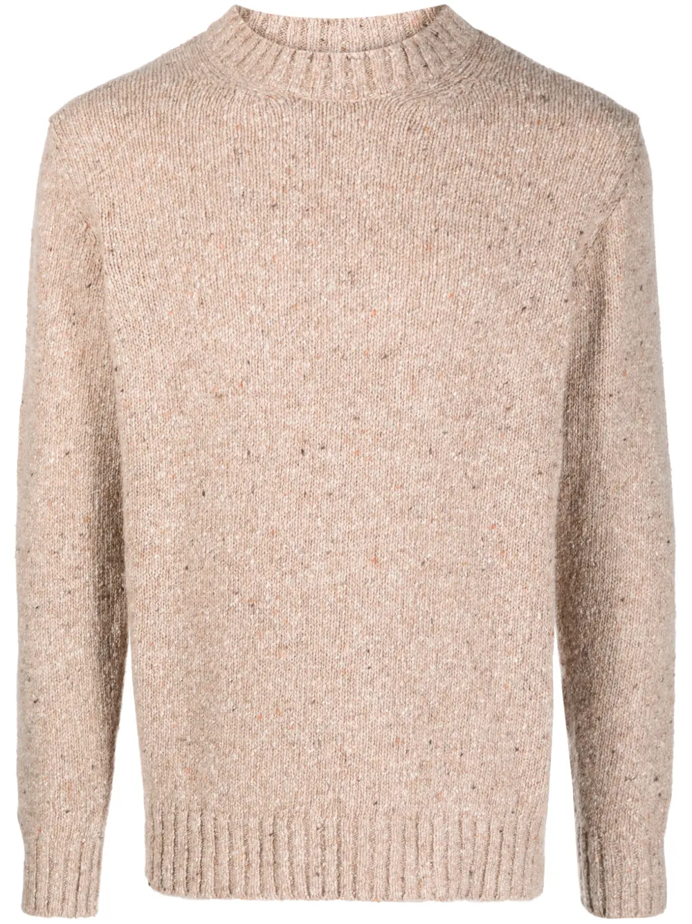 Tagliatore Trui met ronde hals Beige