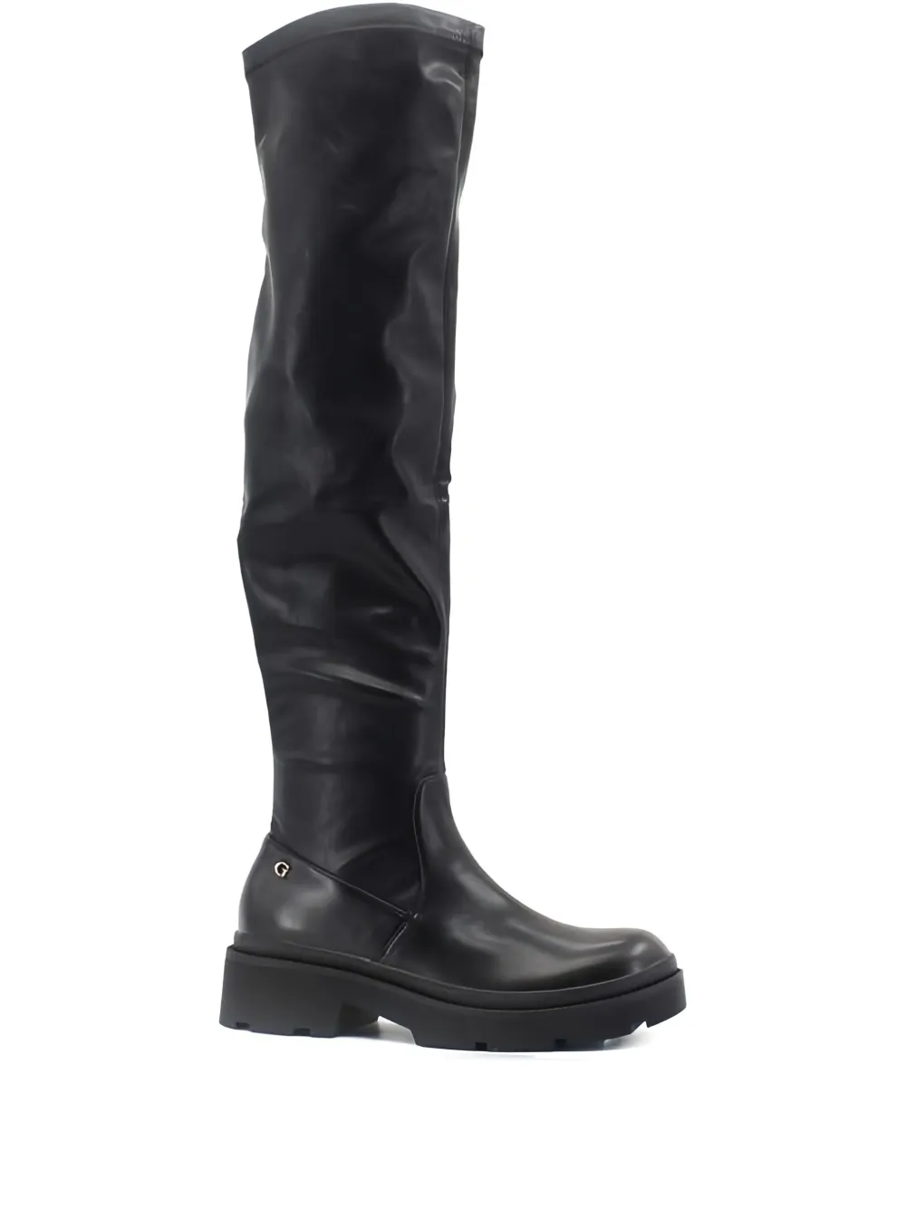 GUESS USA cuissardes à détails de zip - Noir GUESS USA cuissardes à détails de zip - Noir