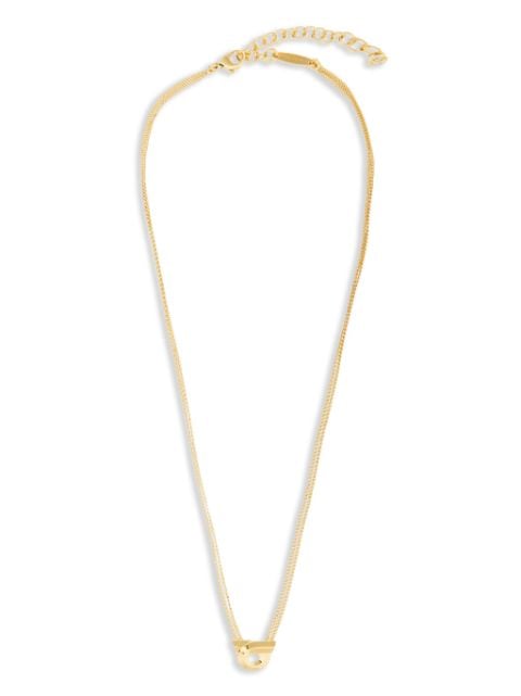 Ferragamo Gancini-pendant layered necklace