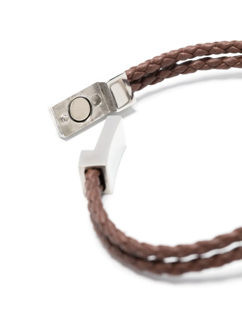  Ferragamo Pulsera Gancini - Plateado 
