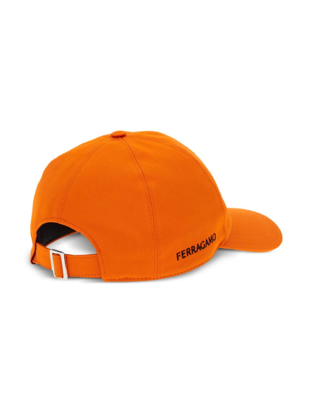 Ferragamo logo-embroidered baseball cap - Oranje