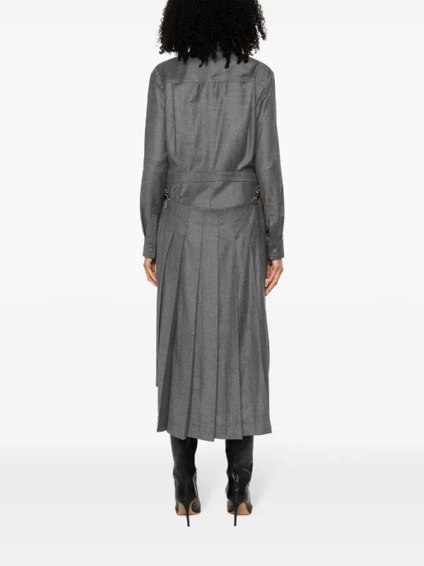 ワンピース FENDI SHADED MIDI DRESS Midi floral lace and tulle dress FENDI - Nugnes1920