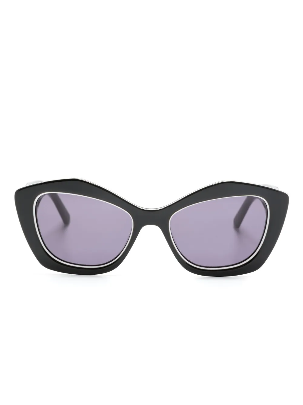 Karl Lagerfeld Heritage butterfly-frame sunglasses - Nero
