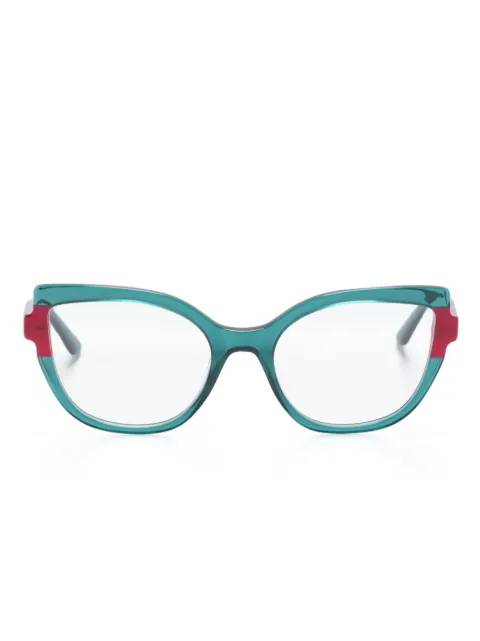 Karl Lagerfeld Cat-Eye-Brille mit Logo