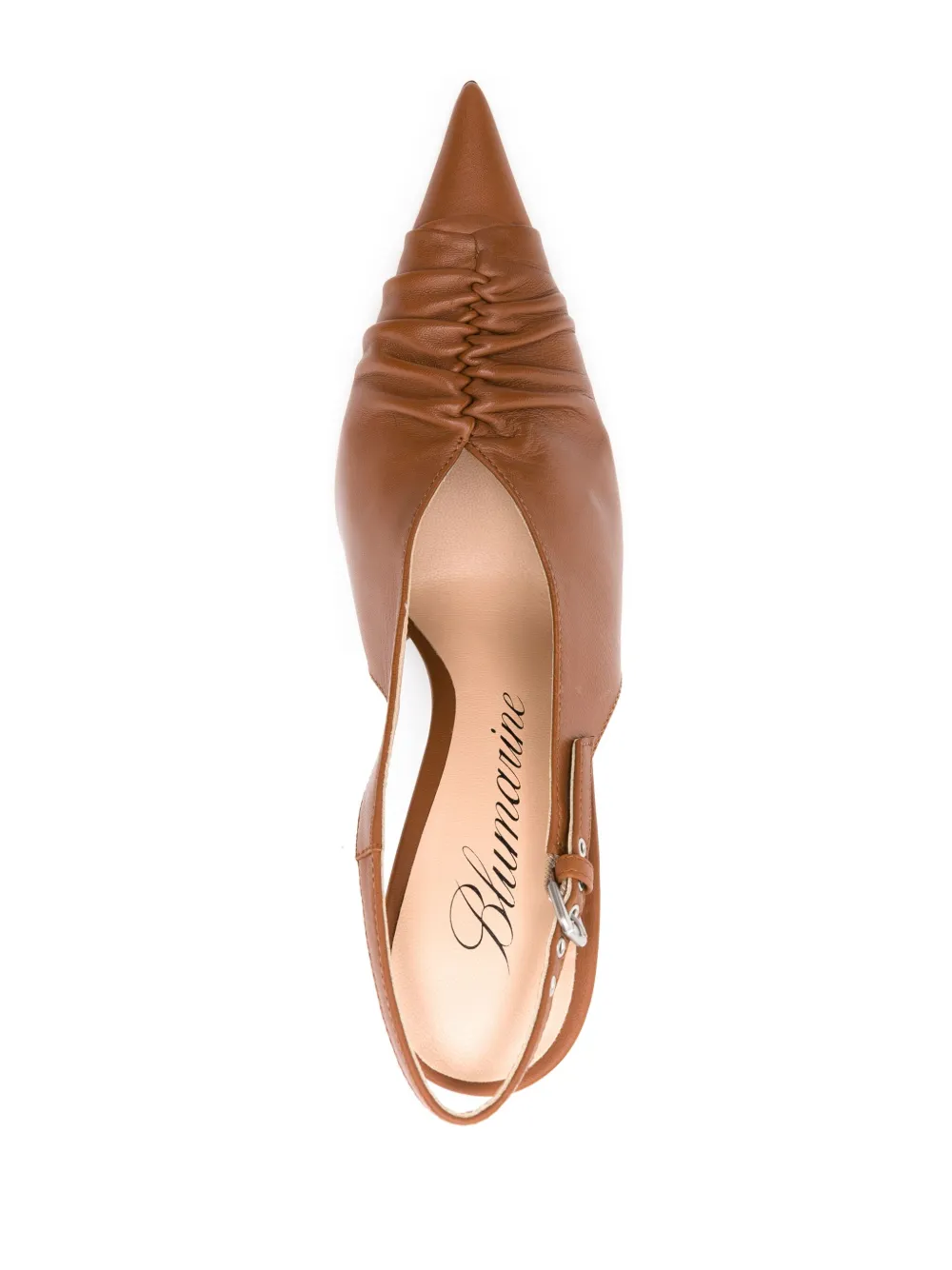 Blumarine Leren pumps Bruin