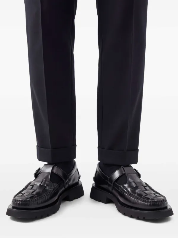 Hereu Soller Sport レザーローファー | ブラック | FARFETCH JP