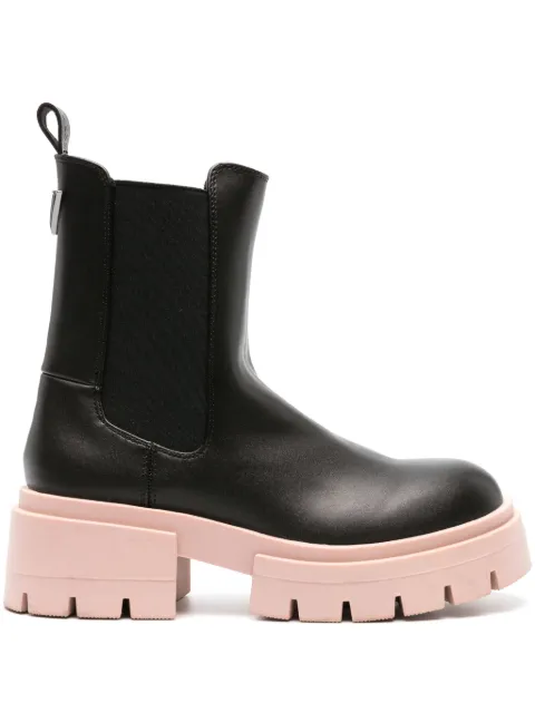 GUESS USA Charlotte chunky leather boots