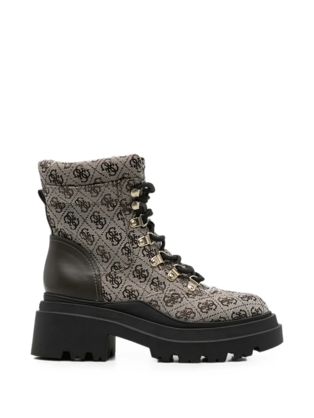 GUESS USA Vaney combat boots - Toni neutri