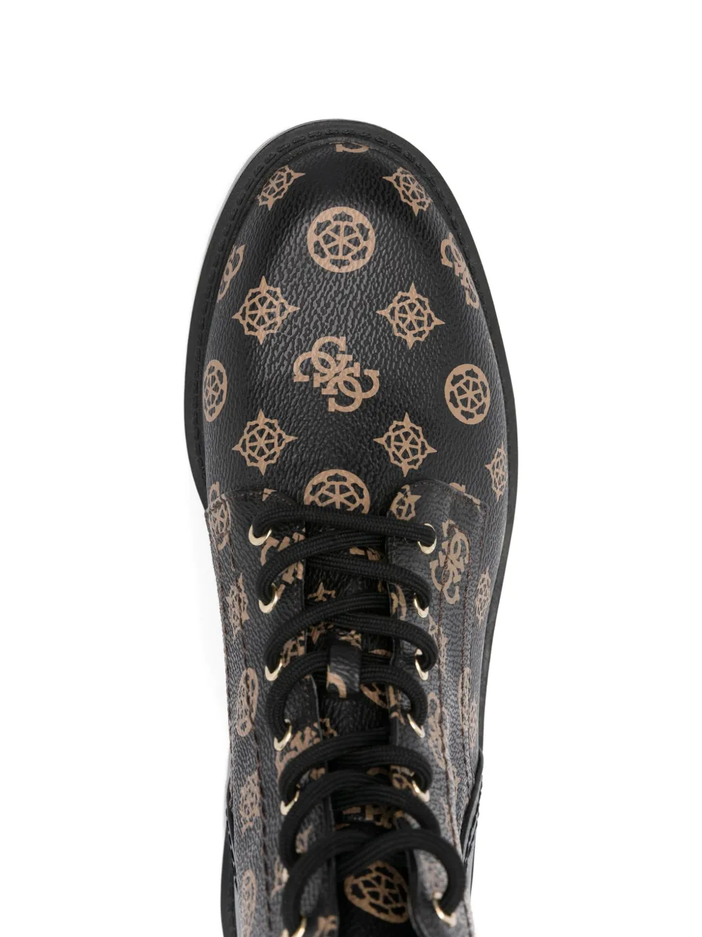 GUESS USA 50mm lace-up ankle boots Black
