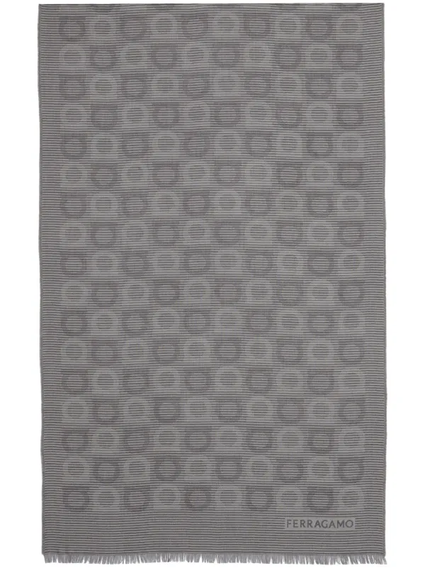 スカーフ FERRAGAMO FW25 GANCINI SCARF (736640 327955015) Gancini scarf - Women | Ferragamo