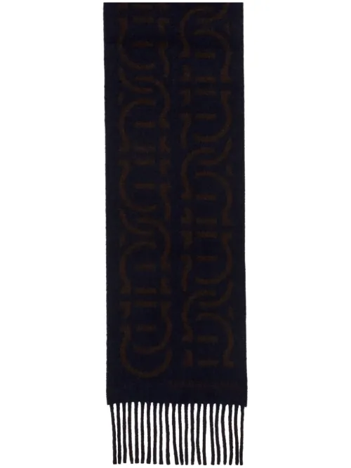 Écharpe à imprimé Gancini - Ferragamo - Modalova