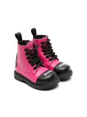 Pink on sale punk boots