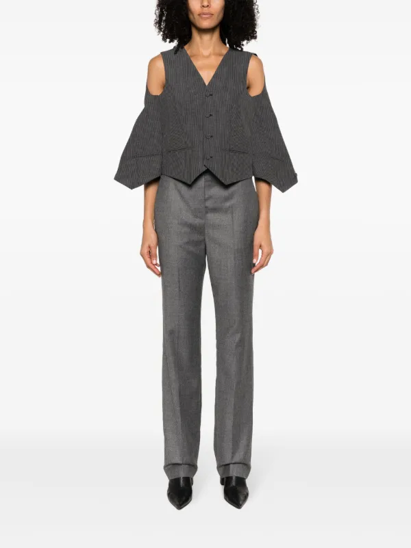 FENDI スカート テーラードパンツ | グレー | FARFETCH JP