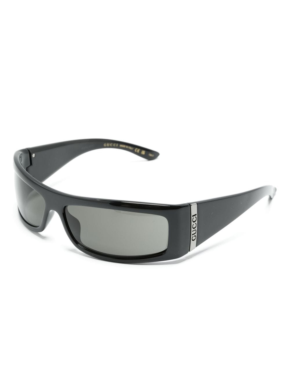 Gucci Eyewear tinted rectangle-frame sunglasses - Zwart