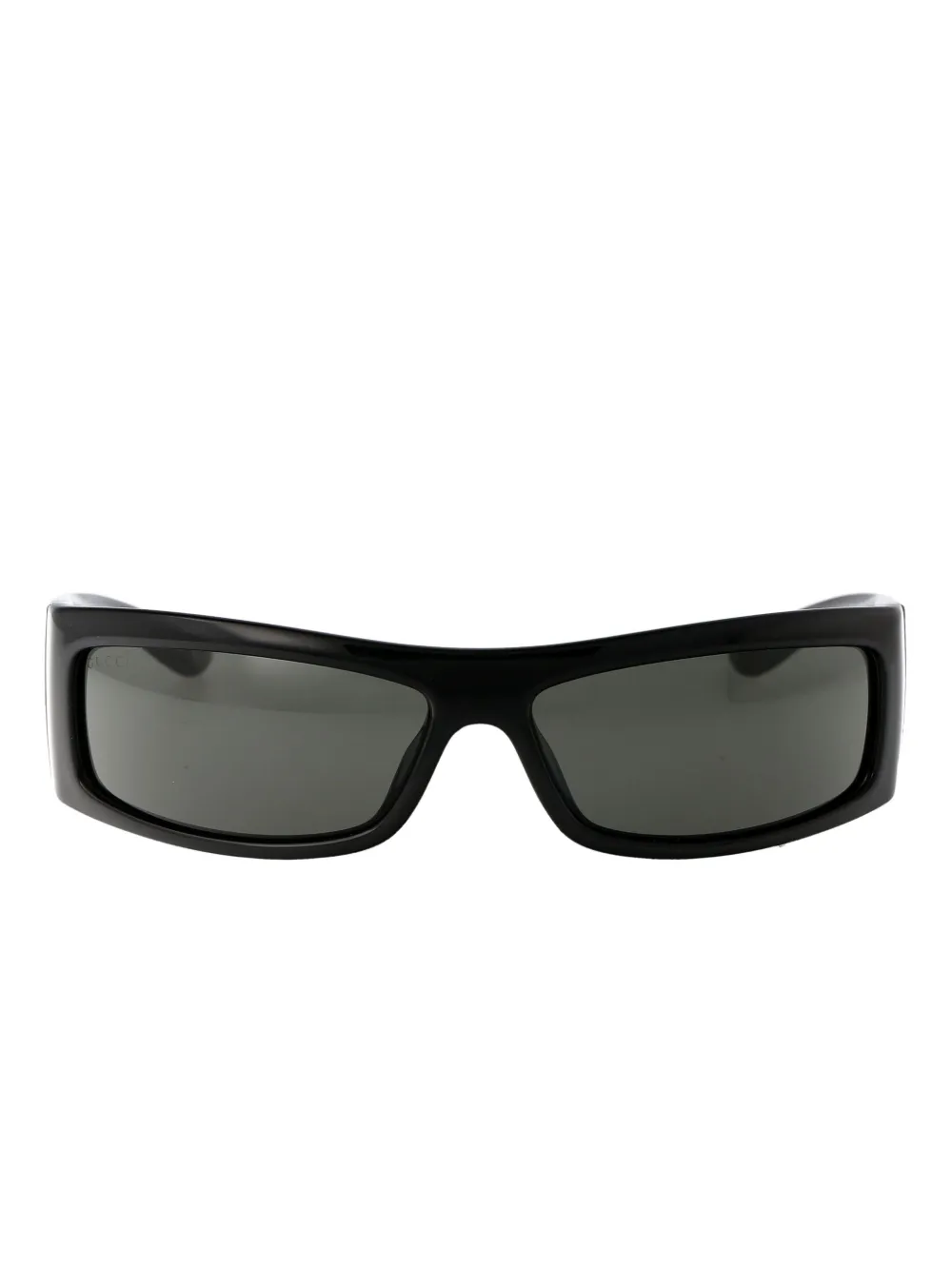 Gucci Eyewear rectangle-frame sunglasses | Black | Image 1