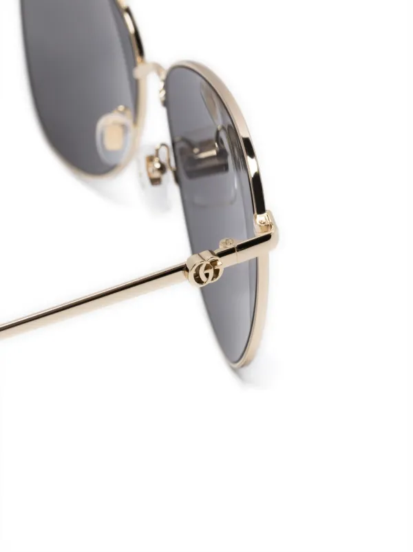 Gucci Eyewear round frame Tinted Sunglasses Brown FARFETCH CA