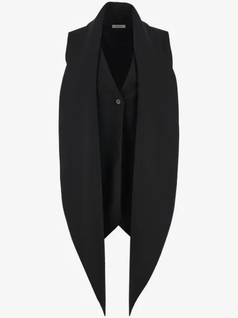 Ferragamo sash-detail V-neck waistcoat