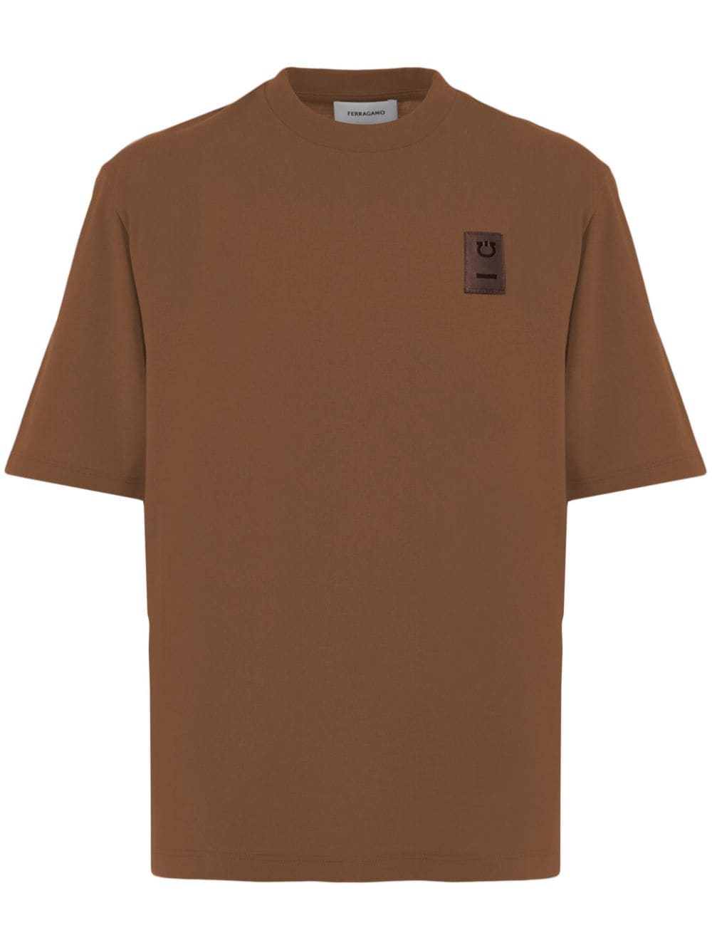logo-appliqué cotton T-shirt