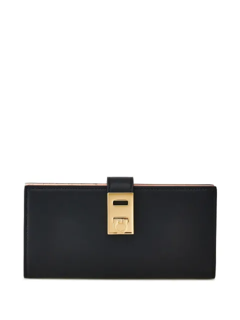 Ferragamo Hug continental leather wallet