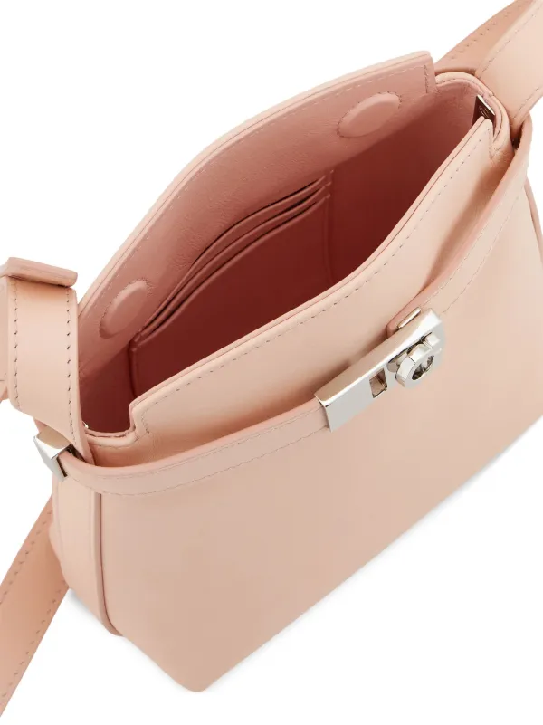 Ferragamo Hug Leather Smartphone Holder | Pink | FARFETCH