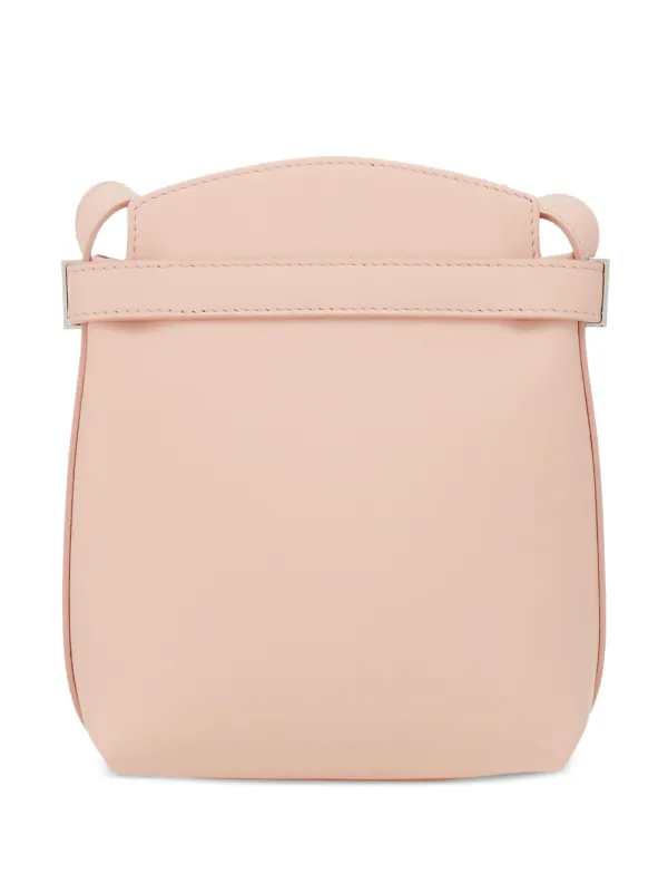 Ferragamo Hug Leather Smartphone Holder | Pink | FARFETCH