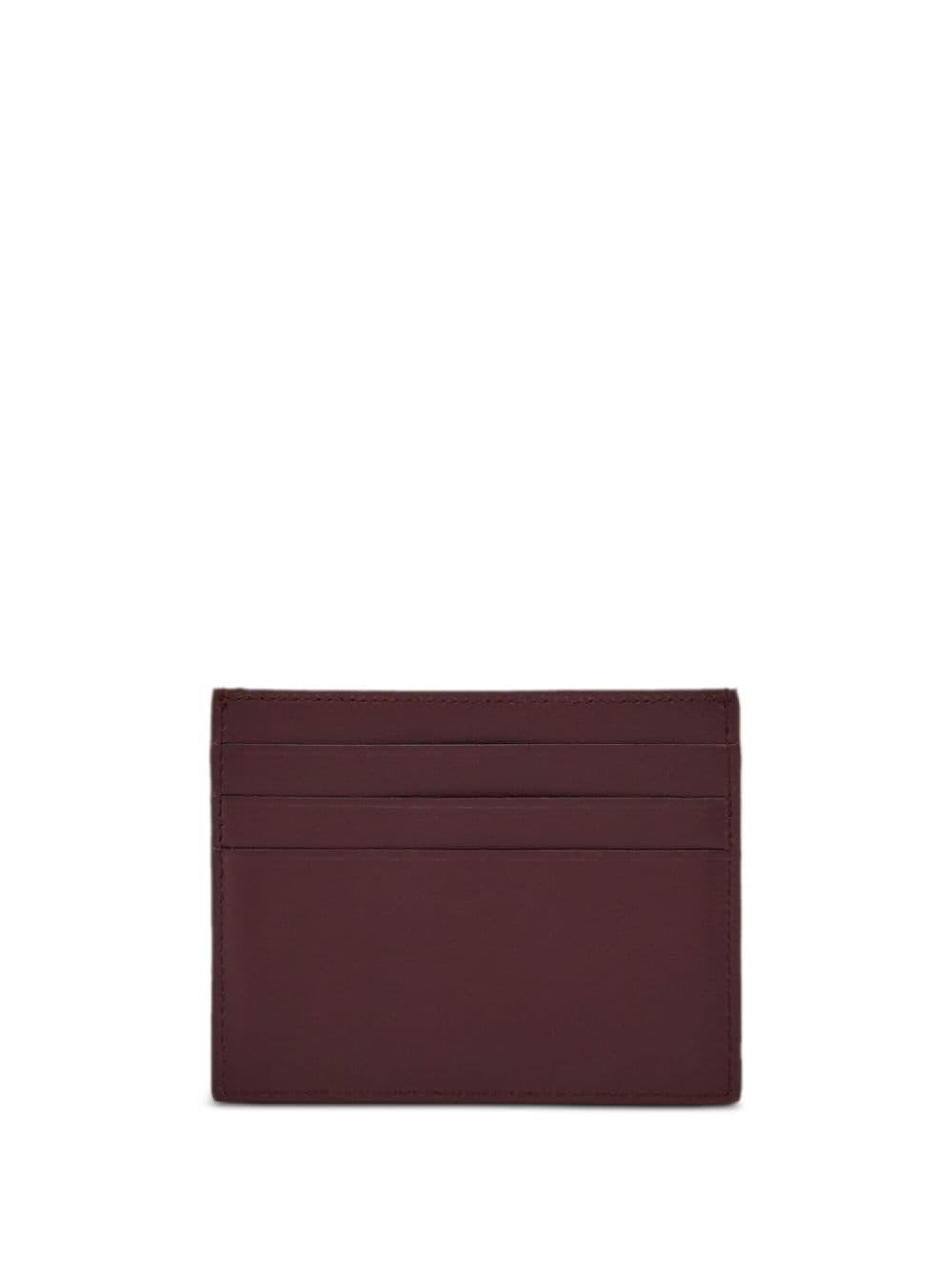 Shop Ferragamo Classic Leather Card Holder In Red