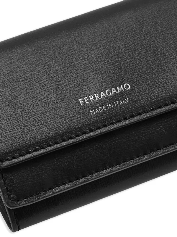 【新品】イタリア製FERRAGAMO ブラック ケース　財布 Ferragamo 財布 | ブラック | FARFETCH JP