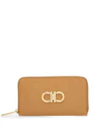 Ferragamo ガンチーニ 長財布 | ニュートラル | FARFETCH JP