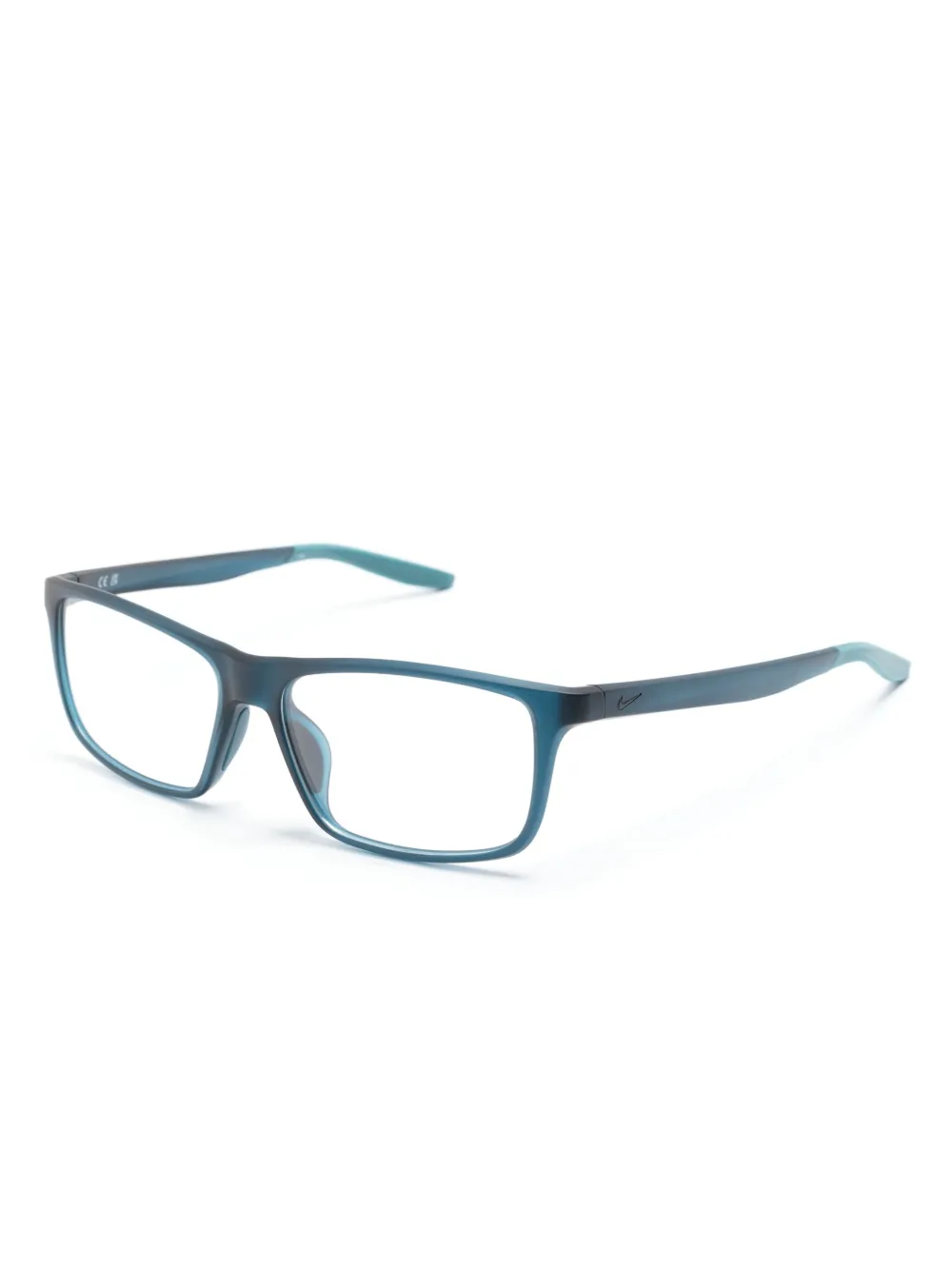 Nike 7272 bril met rechthoekig montuur - Blauw