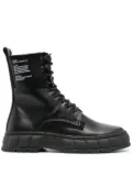 Virón 1992 Appleskin combat boots - Black