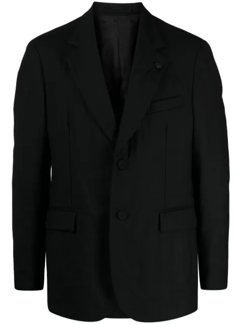 Lardini flower-charm single-breasted blazer