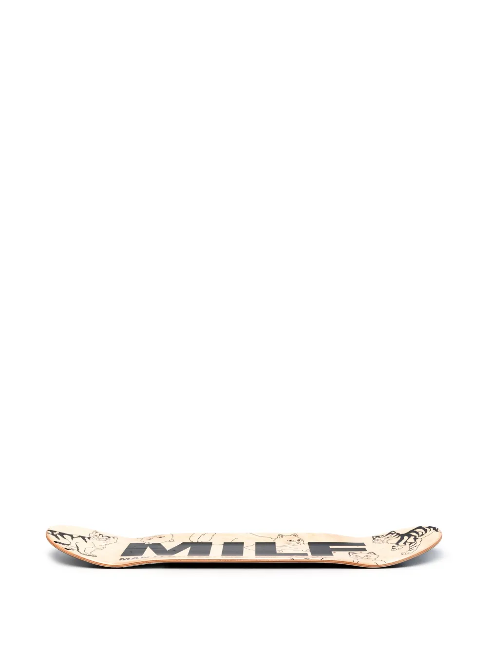 Ripndip Man I Love Felines Wood Skate Deck In Black