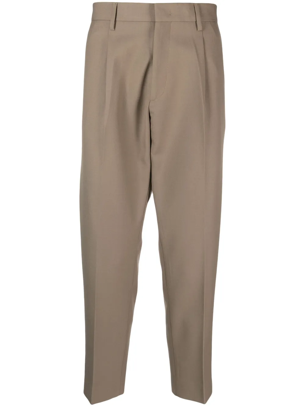 Low Brand Pantalon met geplooid detail Beige