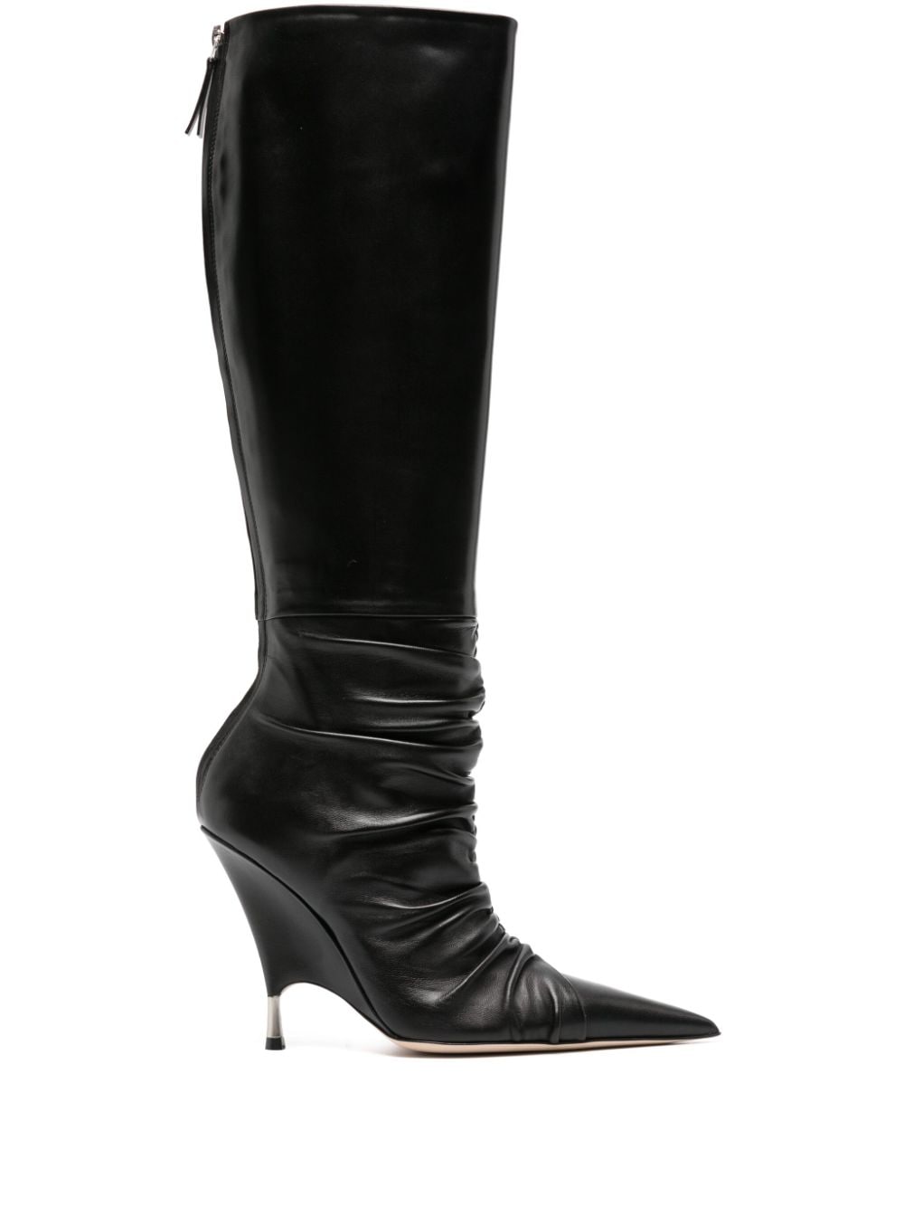105mm leather boots