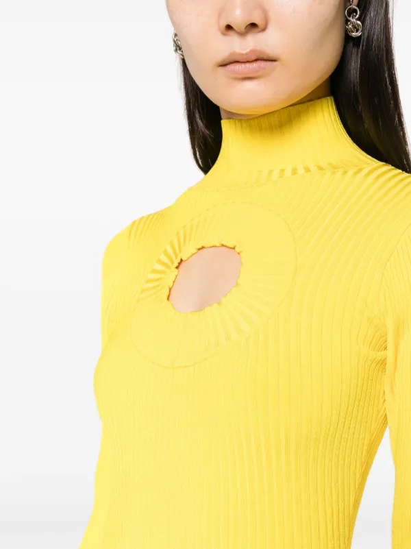 オールインワン・サロペット David Koma Ribbed Knit Mini Dress Black cut-out mini dress David koma - women - DAVID KOMA