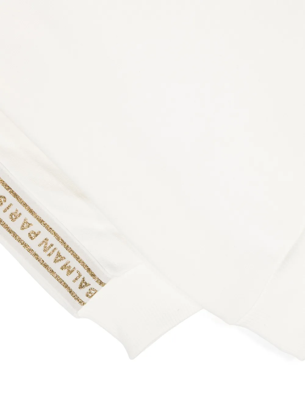 Balmain Kids Sweater met glitters Wit