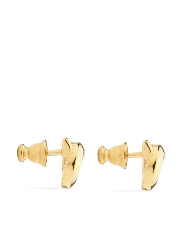 【関税込み】Ferragamo ゴールド Gancini ピアス Ferragamo ガンチーニ ピアス | ゴールドトーン | FARFETCH JP
