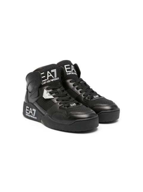 Emporio Armani Kids R312 Triple high-top sneakers