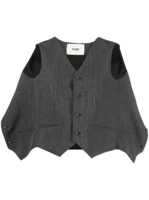 【フェンディ】 Jackets - Waistcoat & Gilets ジャケット FENDI Waistcoats & Gilets for Women | Shop Now on FARFETCH