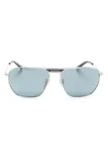 Balenciaga Eyewear Tag 2.0 pilot-frame sunglasses - Silver