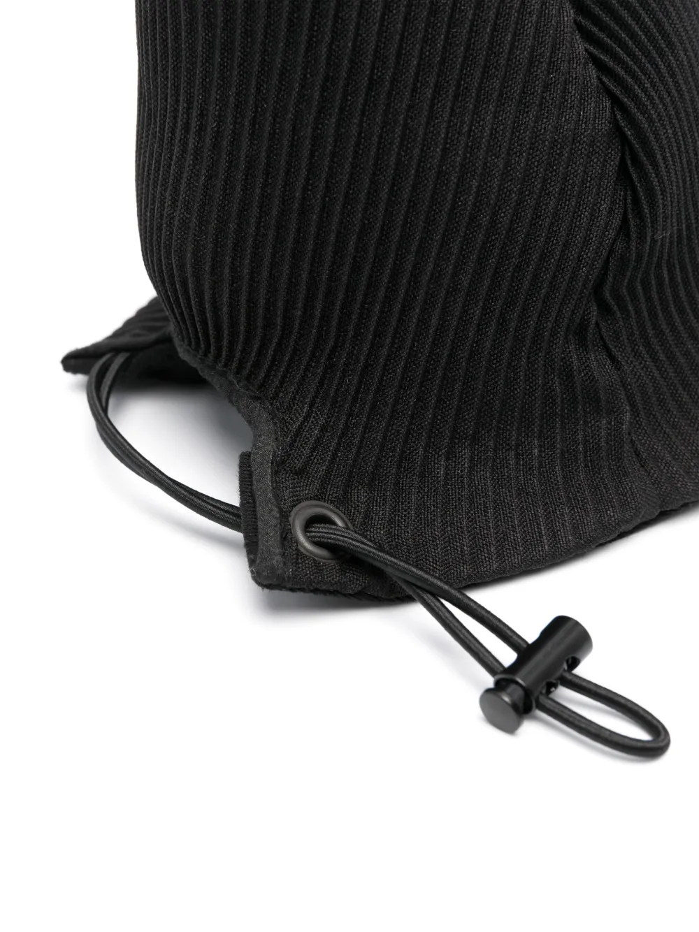 Melitta Baumeister logo-print pleated cap - Zwart