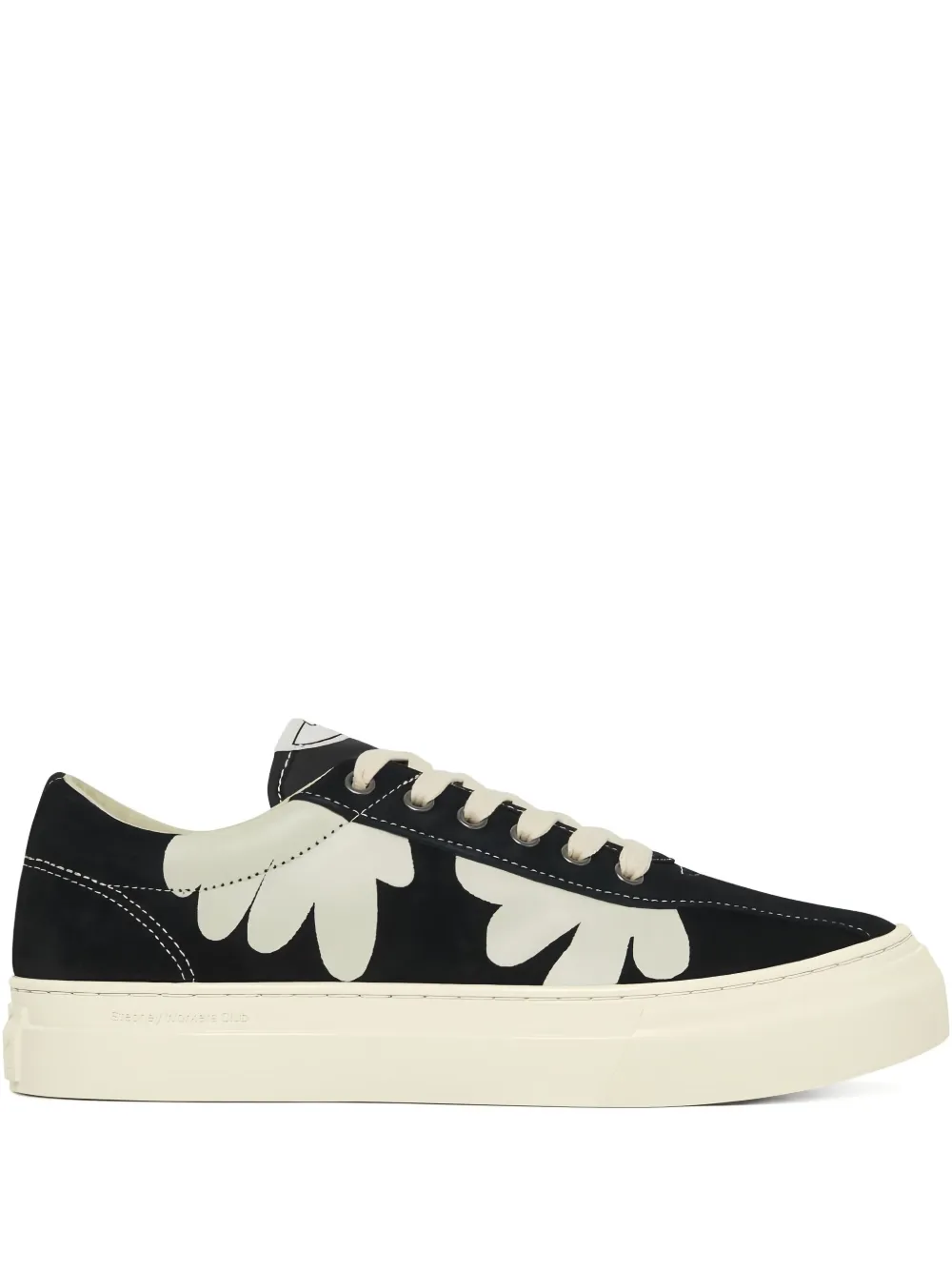Stepney Workers Club leather sneakers | Black | Image 1