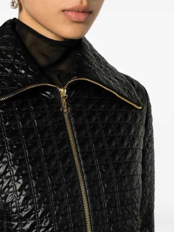 【送料&関税込】Patou Quilted Black Polyamide Jacket Patou JP-quilted zip-front Jacket | Black | FARFETCH