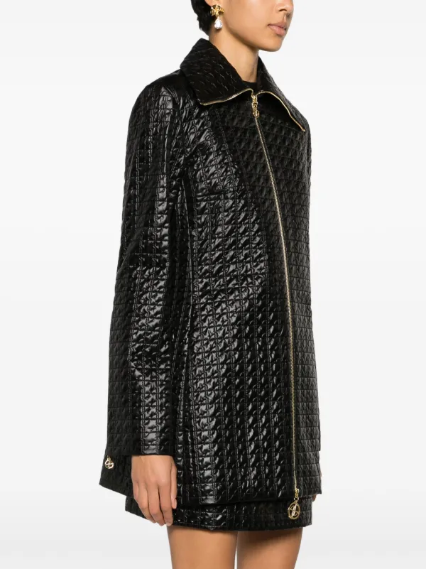 ダウンジャケット・コート PATOU FW22 QUILTED DOWN JACKET (OU015_0129473W) Patou JP-quilted zip-front Jacket | Black | FARFETCH BH