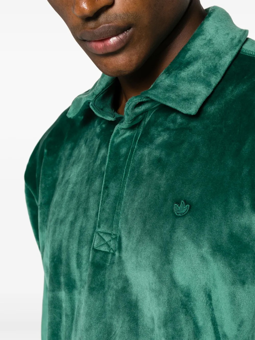 adidas Poloshirt met logopatch Groen