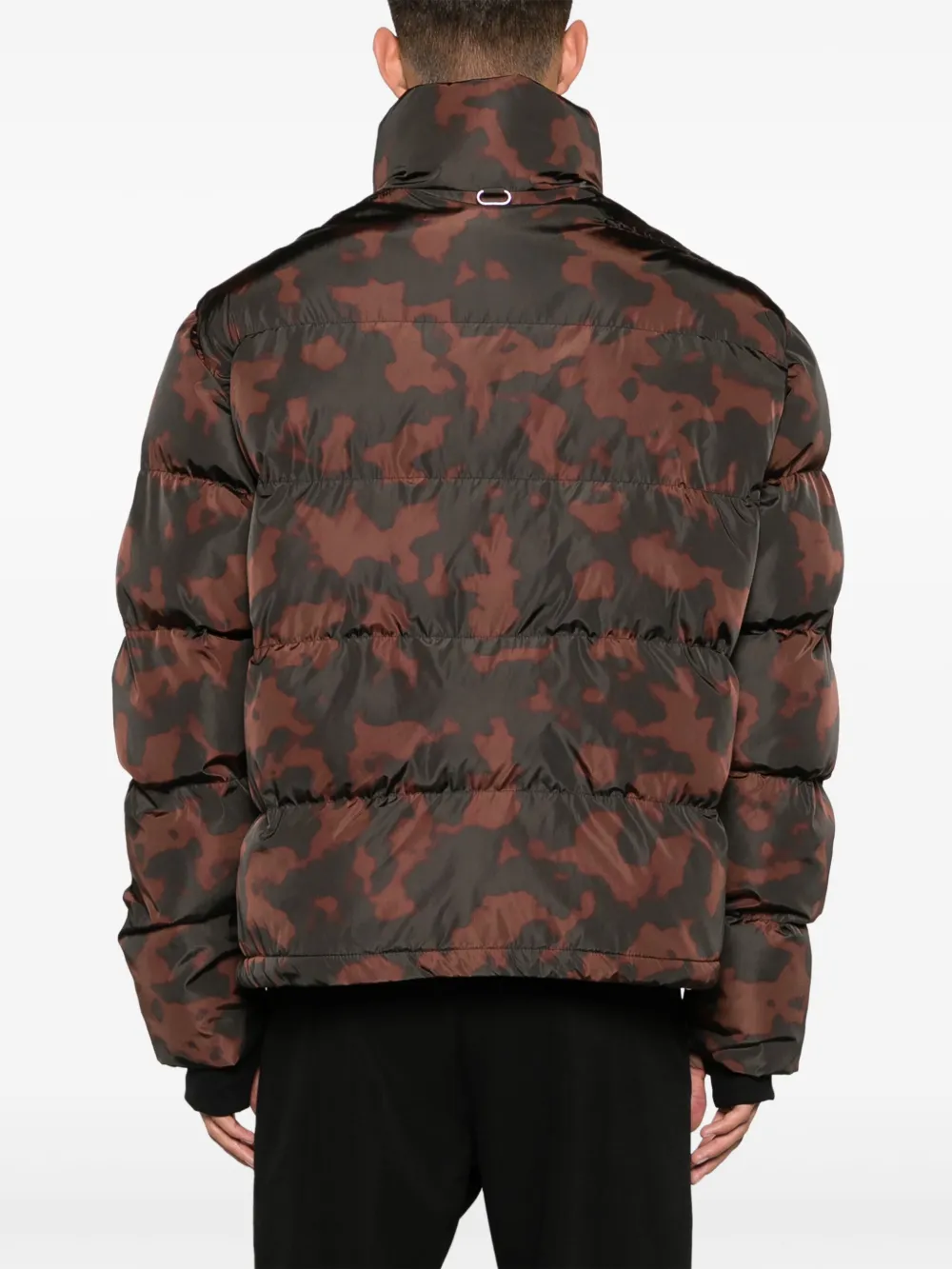 Courrèges Jack met camouflageprint Zwart