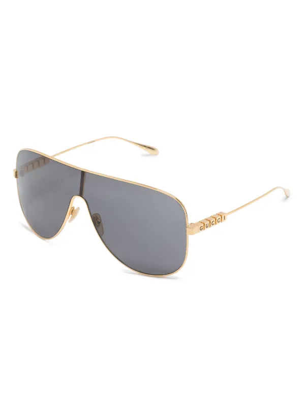 Gucci tinted aviator sunglasses online