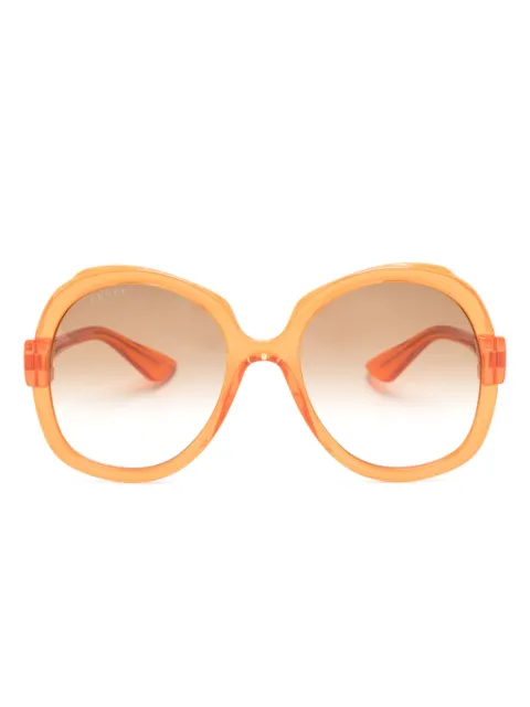 Gucci Eyewear solglasögon med logotypplakett
