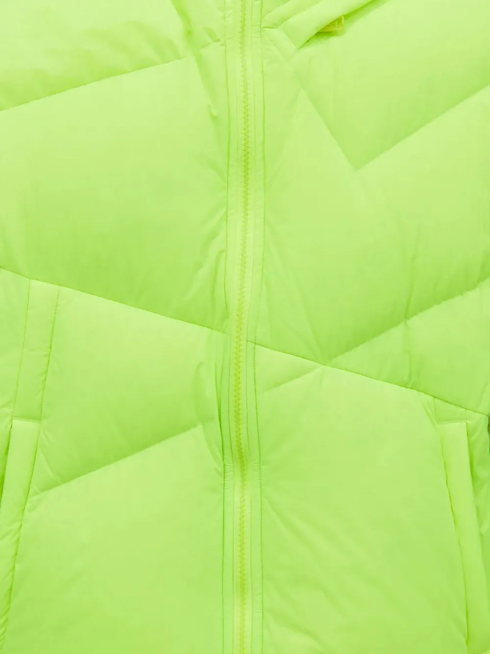 Undercover Quilted Puffer Vest In Green